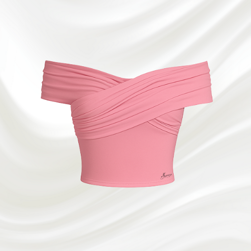 Top Bardot Croisé