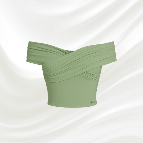 Top Bardot Croisé