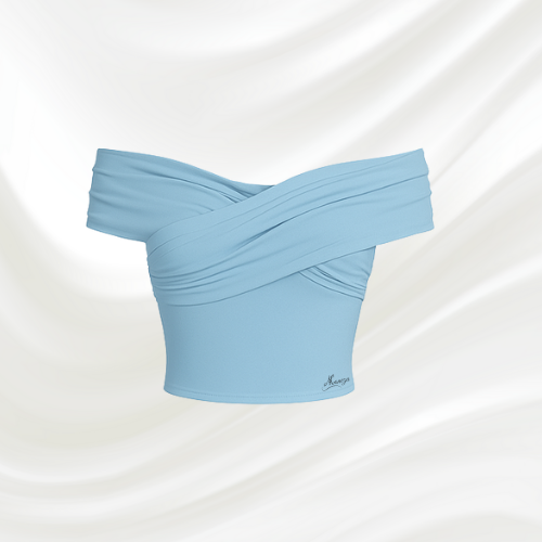 Top Bardot Croisé